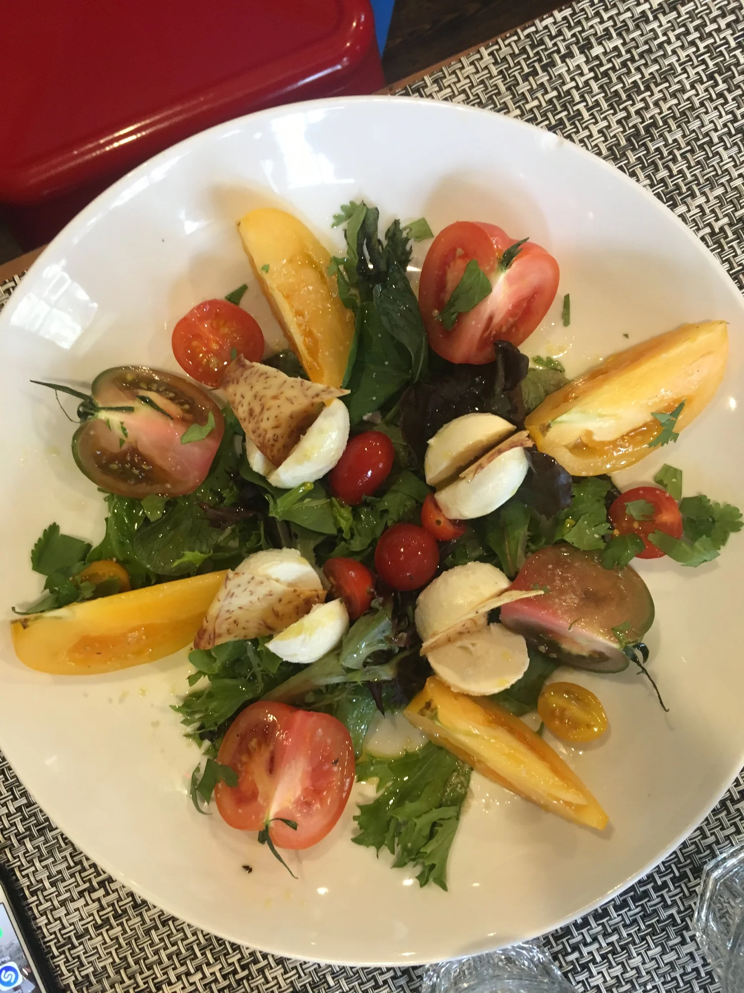 Salade colorée de tomates cerises du Q.G.